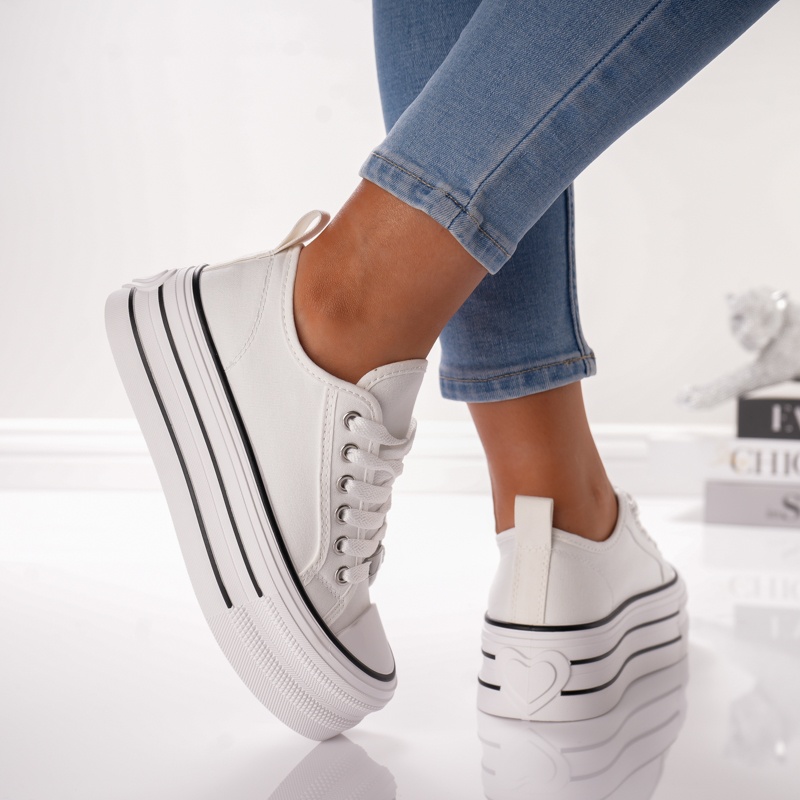 Tenisi Dama Summer - MZ-2311 White - 1 | YEO