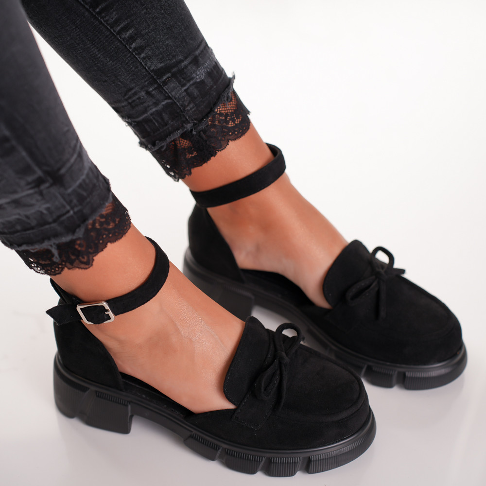 Pantofi Casual Mara - 3H12 Black 01 - 3 | YEO