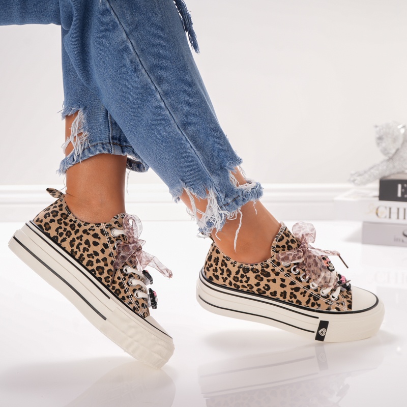 Tenisi Dama Bowl - MZ-2313 Leopard - 1 | YEO