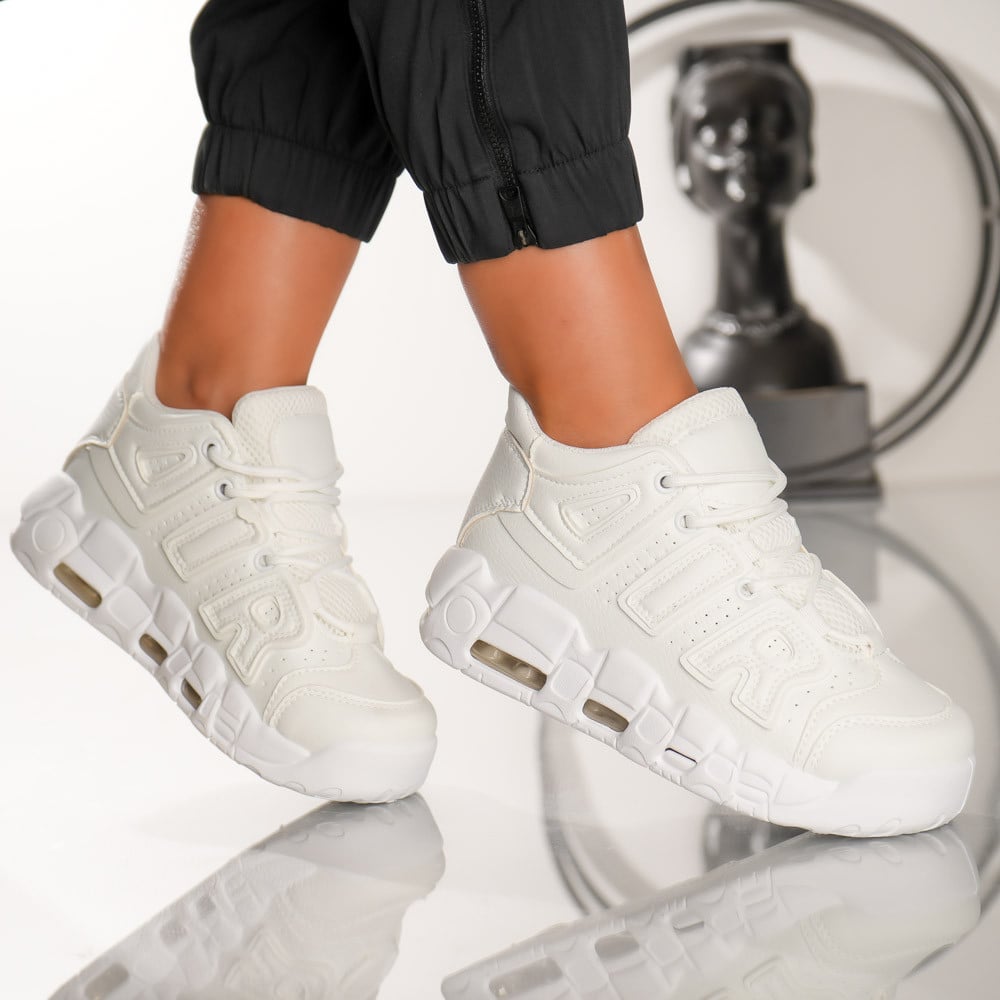 Ghete Sport ATempo - H109 All White - 1 | YEO