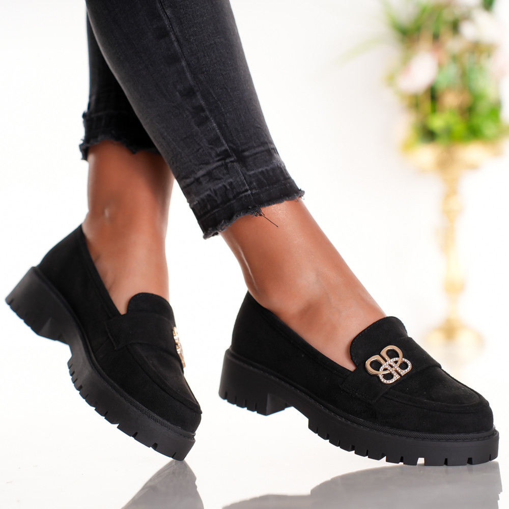 Pantofi Casual BB - S24-1318B Black - 1 | YEO