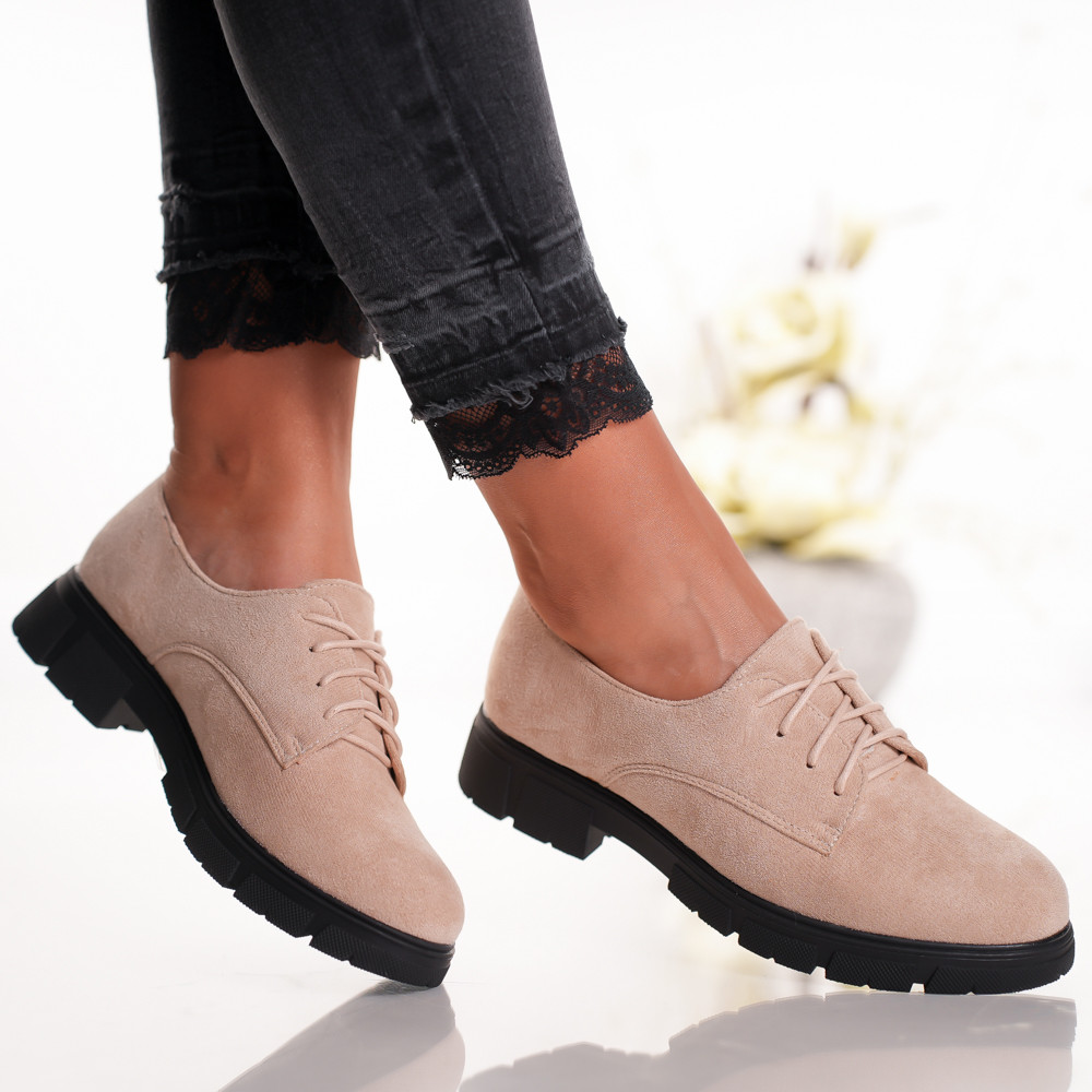 Pantofi Casual Bya - H1 Beige 03 - 1 | YEO