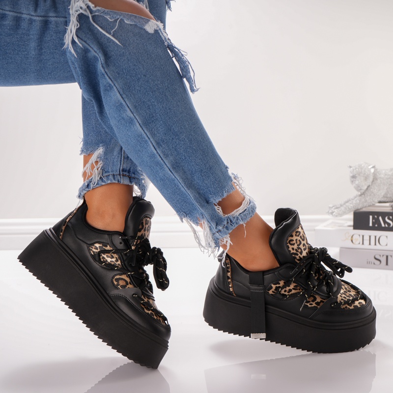 Pantofi Sport Moom - ABC-528 Black - 1 | YEO