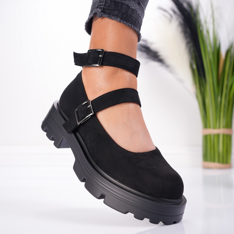 Pantofi Casual Glory - 1004 Black - 1 | YEO