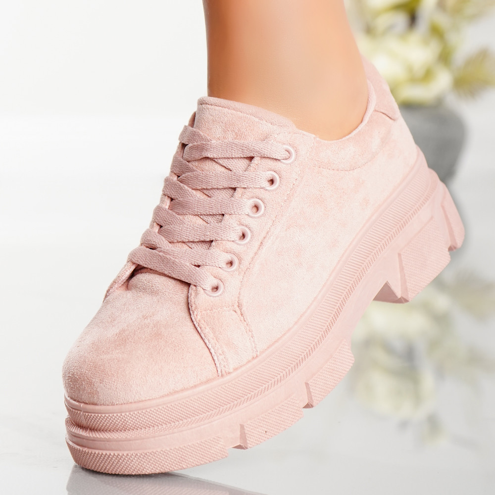 Pantofi Casual Julia - 4161 Pink