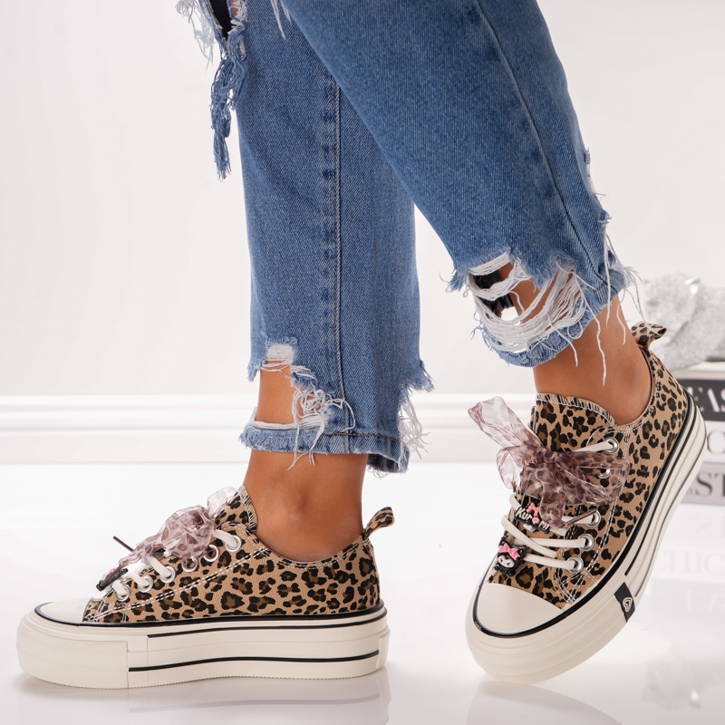 Tenisi Dama Bowl - MZ-2313 Leopard - 3 | YEO