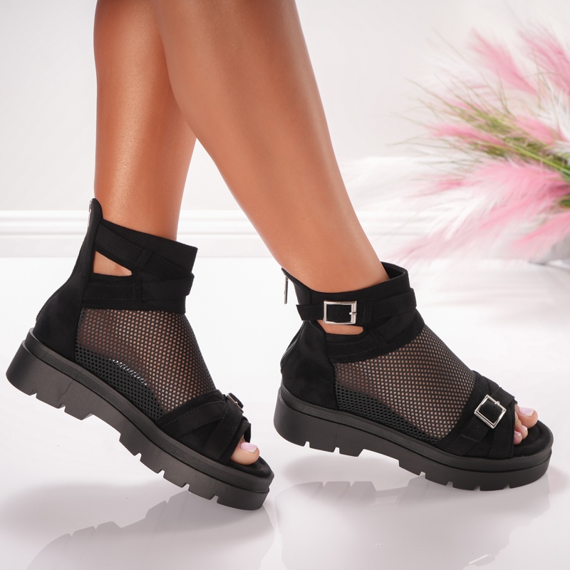 Ghete Dama Summer - 5HXS5 Black - 2 | YEO