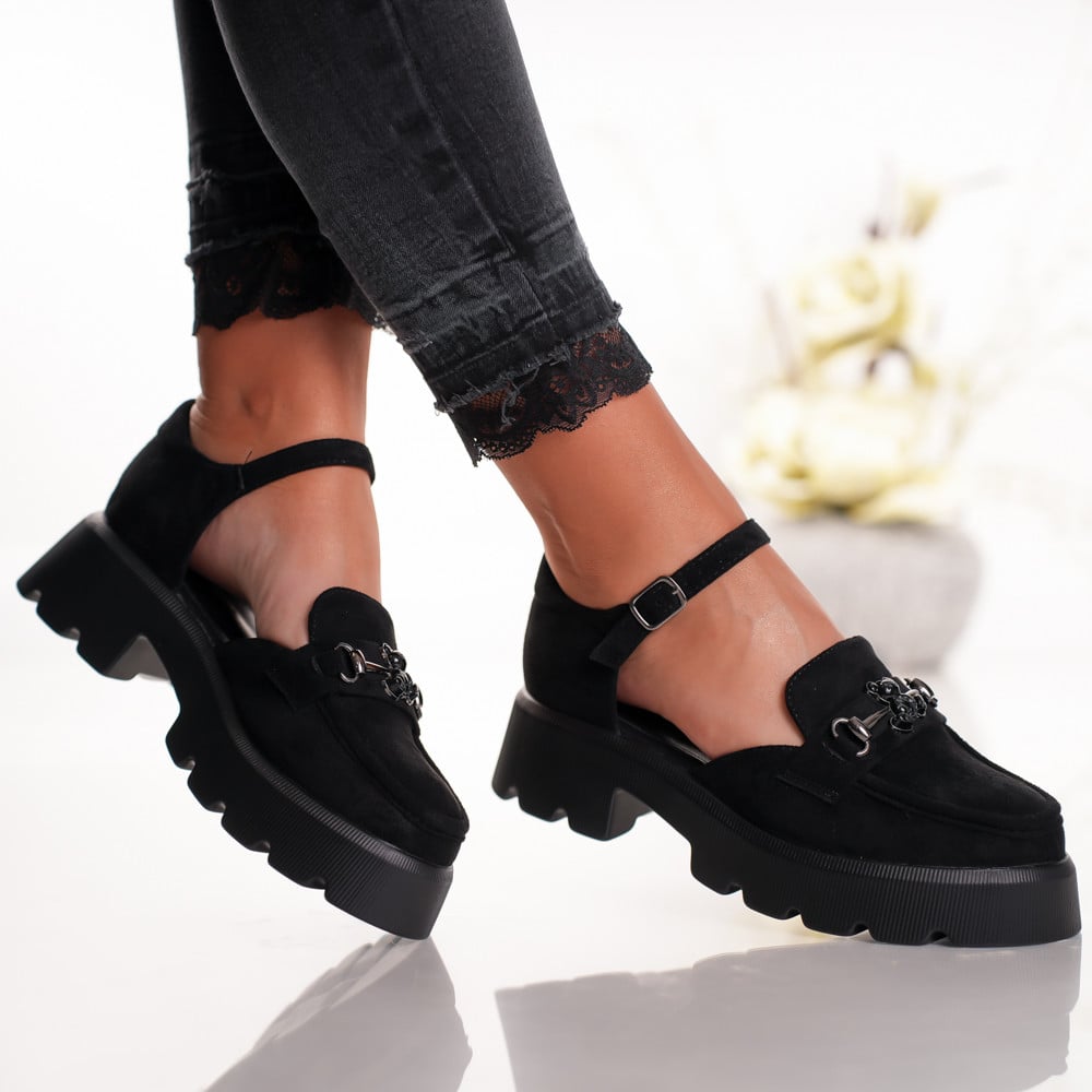 Pantofi Casual Teo - 3KMD19 Black 01 - 1 | YEO