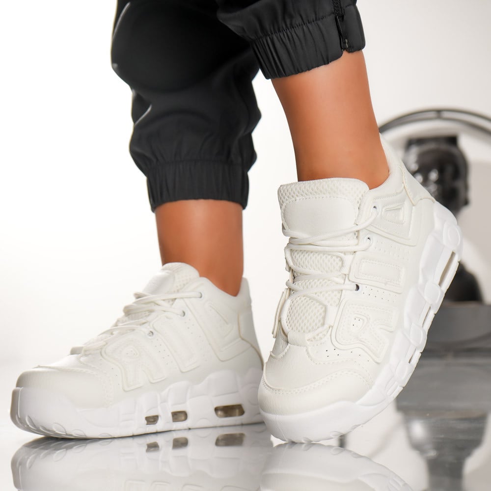 Ghete Sport ATempo - H109 All White - 3 | YEO