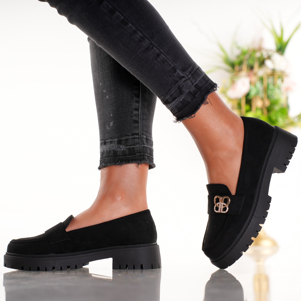 Pantofi Casual BB - S24-1318B Black - 3 | YEO