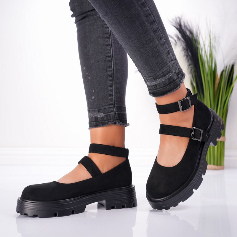 Pantofi Casual Glory - 1004 Black - 3 | YEO