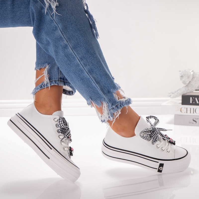 Tenisi Dama Bowl - MZ-2313 White - 2 | YEO