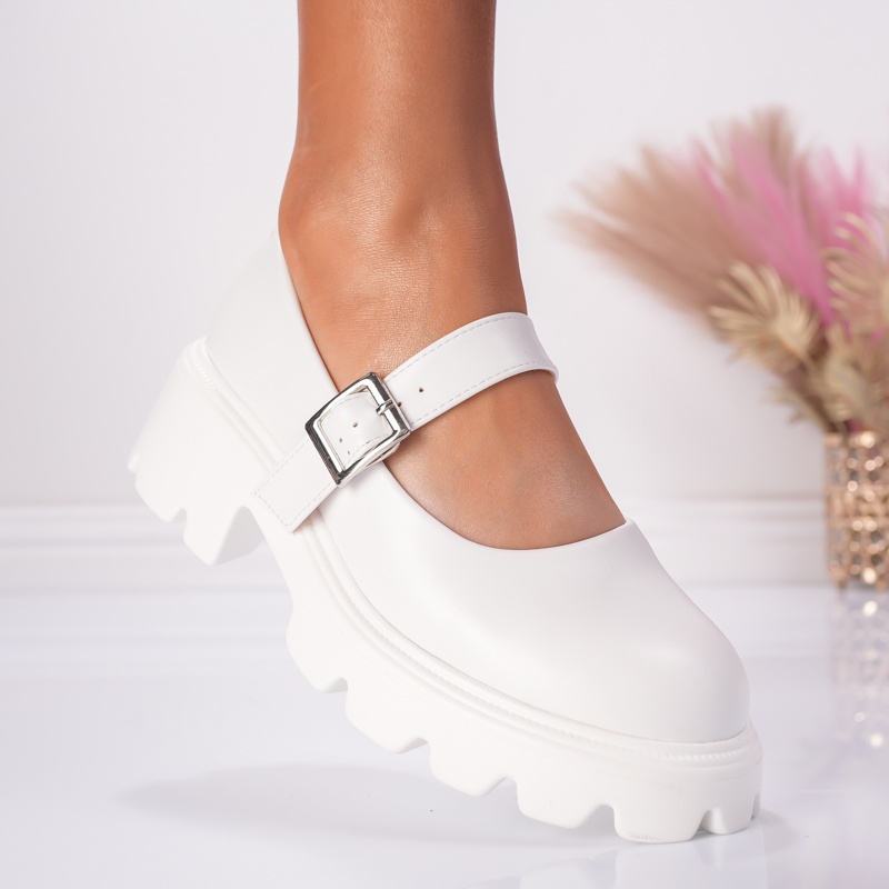 Pantofi Casual Onda - 1029 White