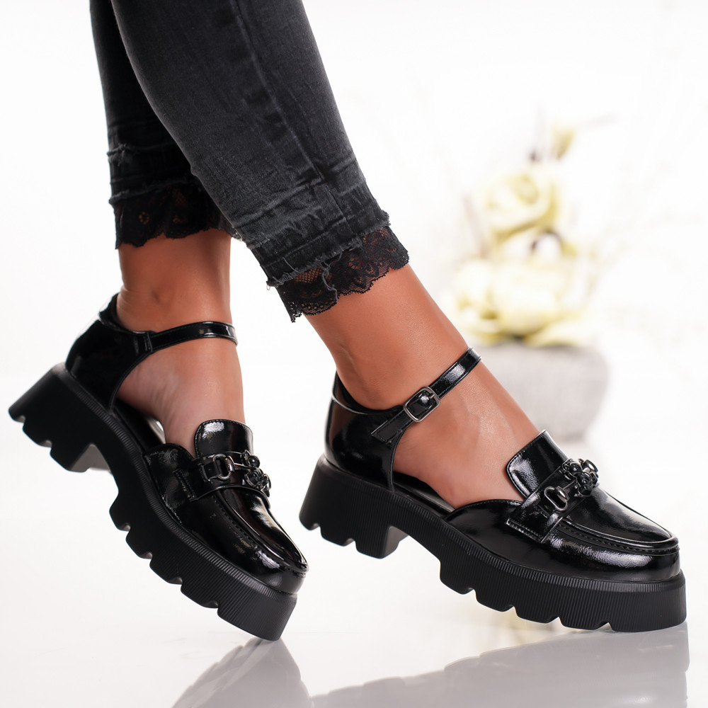 Pantofi Casual Teo - 3KMD19 Black 02 - 1 | YEO