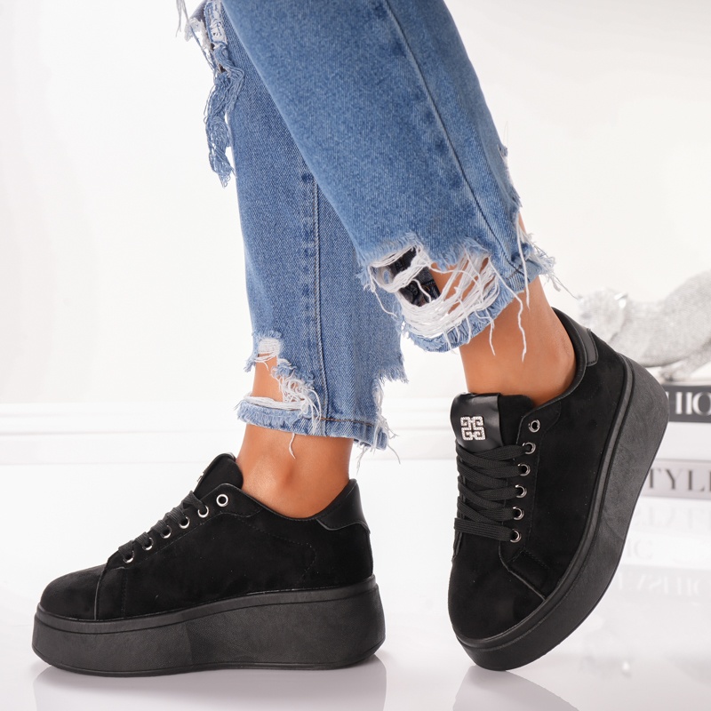 Pantofi Casual CC - H30 Black - 3 | YEO