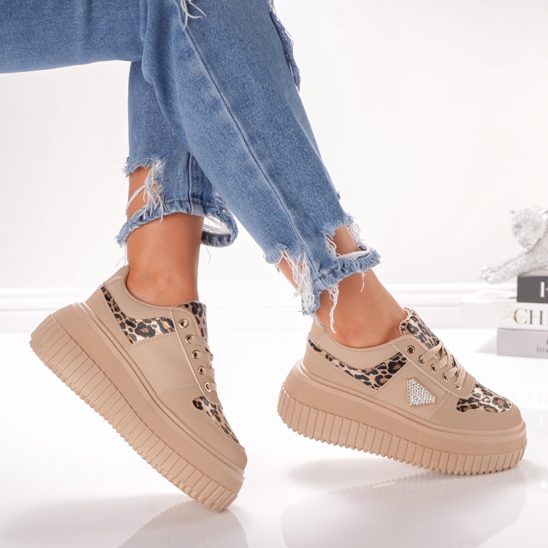 Pantofi Sport Giorgy - H27 Khaki - 2 | YEO