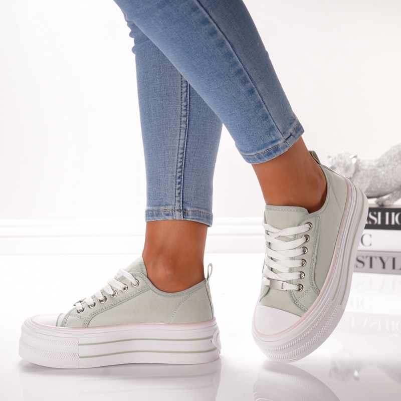 Tenisi Dama Summer - MZ-2311 Green - 3 | YEO