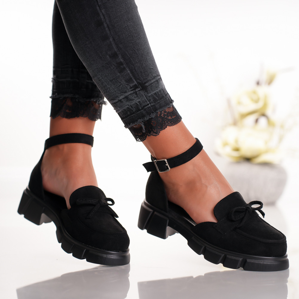 Pantofi Casual Mara - 3H12 Black 01 - 1 | YEO