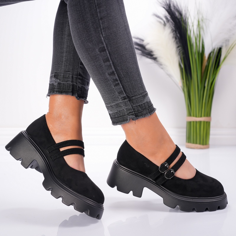 Pantofi Casual Zera - 1028 Black - 2 | YEO