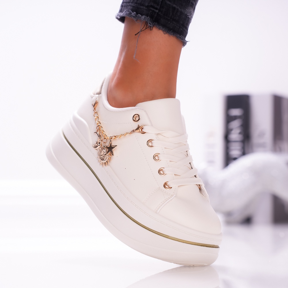 Pantofi Sport Luna - B2031 Beige Gold