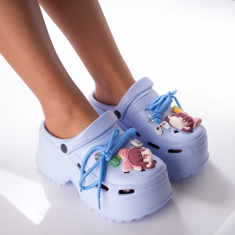 Saboti Krock Cu Platforma - BG192 Blue