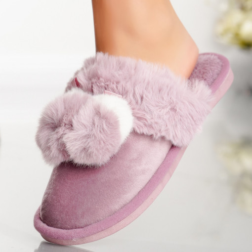 Papuci de casa RaBit - DF2303 Purpple