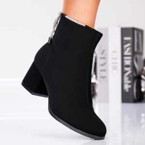 Botine Dama - B24-1522 Black - Img 3