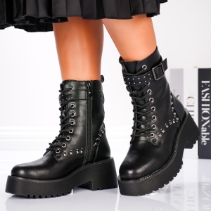 Ghete Casual - B24-1506B Black - Img 4
