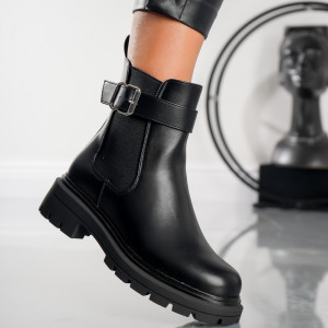Ghete Casual Eliot - SH1292 Black - Img 3