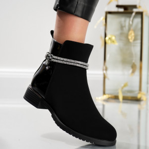 Ghete Casual Evelyn - ABC-956 Black - Img 3