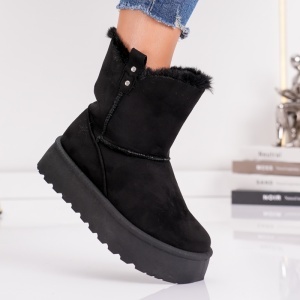 Ghete Casual UG Arctic Lift- VL257 Black - Img 2
