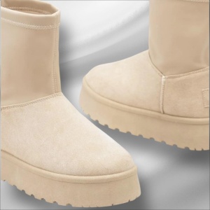 Ghete Casual UG - SnowBelt NB705 Beige - Img 2