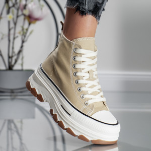 Ghete Dama ABC - MX2802 Khaki - Img 3