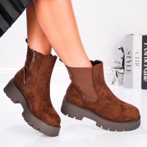 Ghete Dama - NexaBoots B24-1510 Brown - Img 3