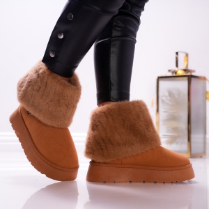 Ghete Tip UG - FurWarm B24-1595G Camel - Img 4