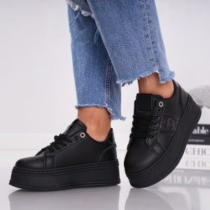 Pantofi Casual Crystal Touch - MK191 Black - Img 4