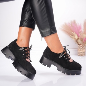 Pantofi Casual Doll - X25-1723B Black - Img 3