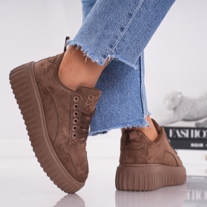 Pantofi Casual LineStep - H37 Brown - Img 2