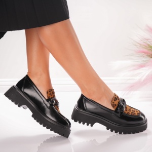 Pantofi Casual Wild Gloss-X-10 Black - Img 3