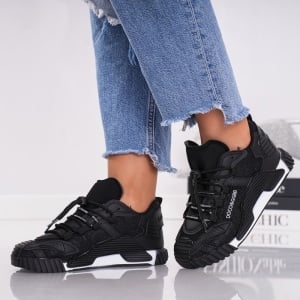 Pantofi Sport DynamicStyle - 536 Black - Img 4