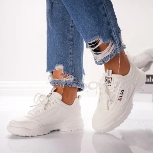 Pantofi Sport EllaTwo - MO 08 White - Img 4