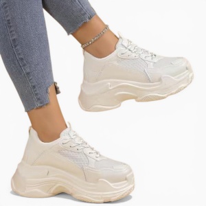Pantofi Sport Triple S - BL608 Beige - Img 6