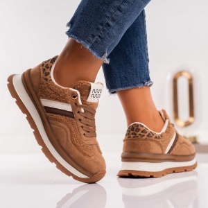 Pantofi Sport Wool - MK080 Camel