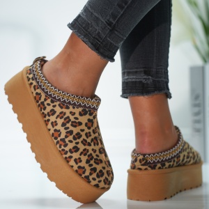 Papuci Casual UG - 1BKA LEOPARD - Img 1