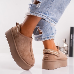 Papuci Casual UG - BK320 Khaki