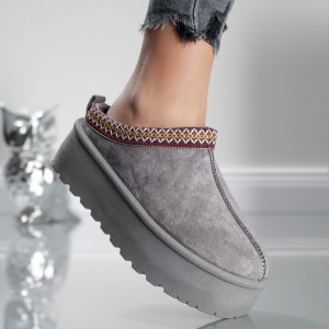 Papuci Casual UG - H129 Grey - Img 1