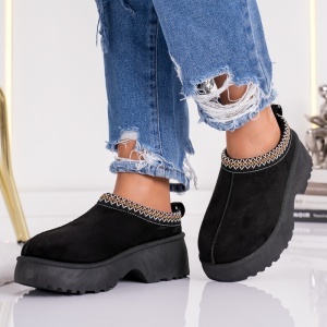 Papuci Casual UG - UrbanLift BK301 Black - Img 4