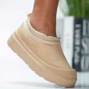 Papuci Casual UG - VL238 Beige - Img 1