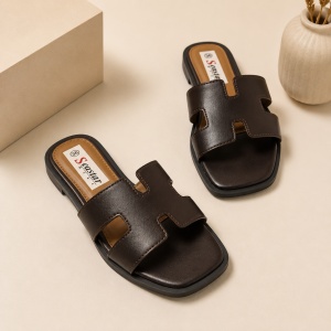 Papuci Dama - PS50 Brown