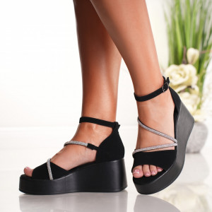 Sandale cu Platforma - 3Y9 Black - Img 4